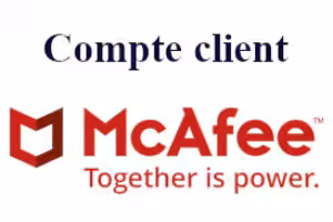 McAfee mon compte